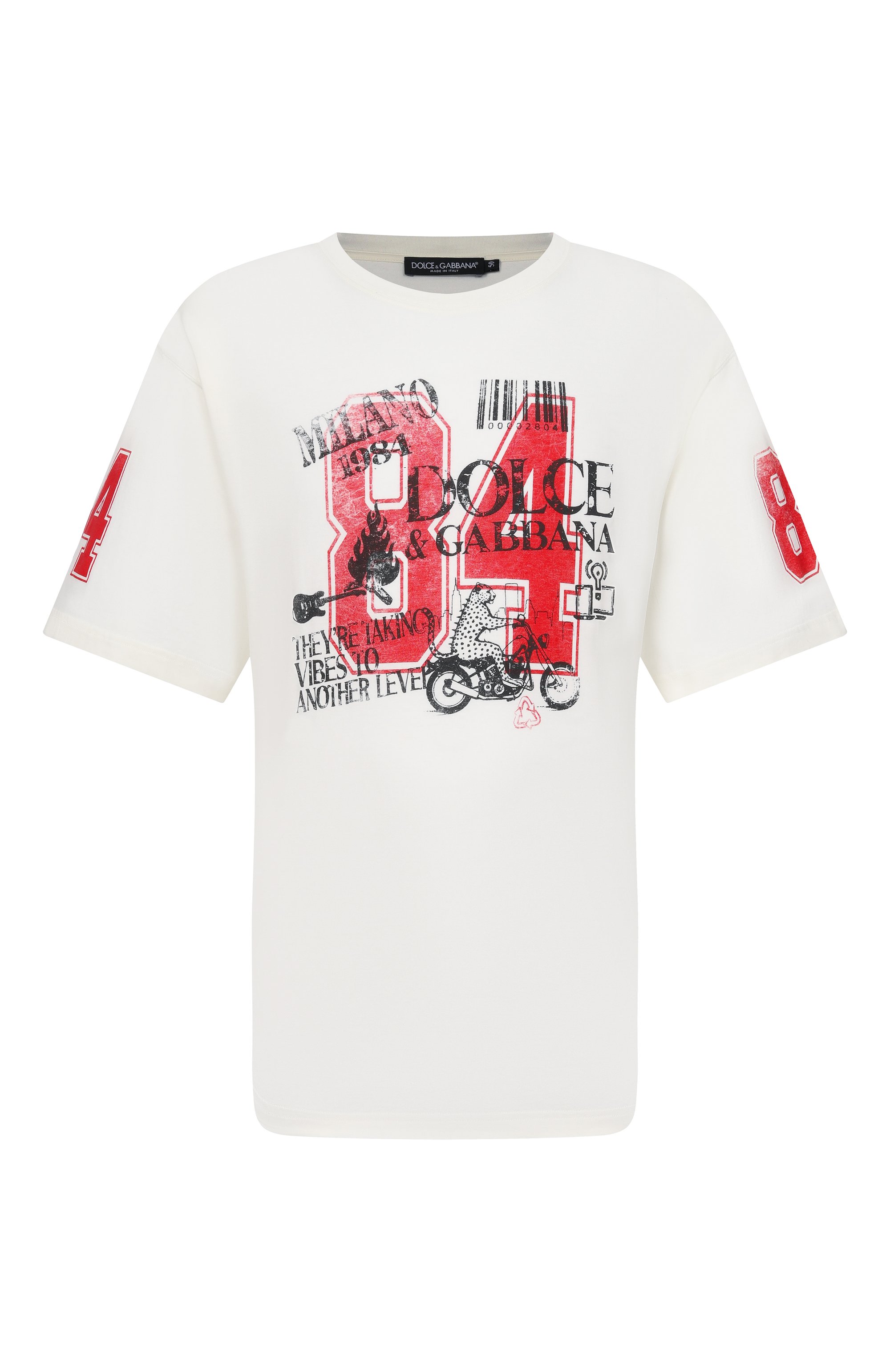 Хлопковая футболка DOLCE & GABBANA, арт. G8PN9T/G7PQB, фото 1