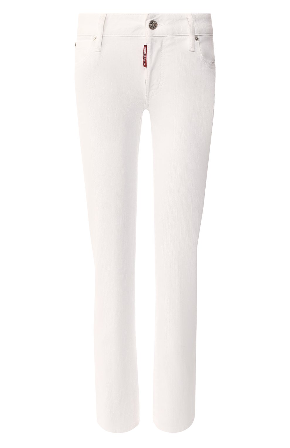 Джинсы прямого кроя DSQUARED2 белого цвета по цене 24600 руб., арт. S75LB0159/S39781, фото 1 Джинсы прямого кроя DSQUARED2, арт. S75LB0159/S39781, фото 1