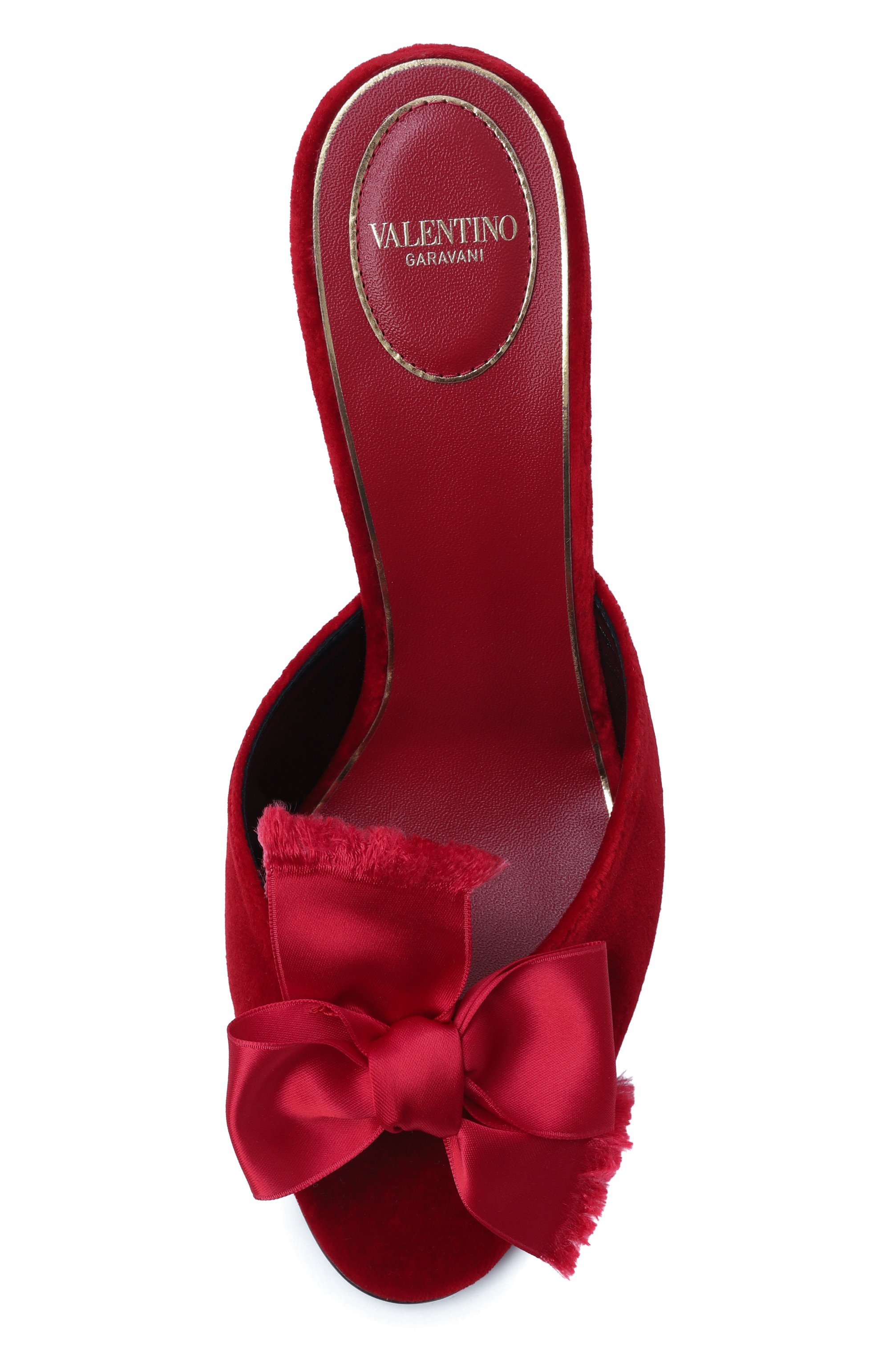 Бархатные мюли marie a 105 VALENTINO, арт. 8W0S0PK0/XGT, фото 6