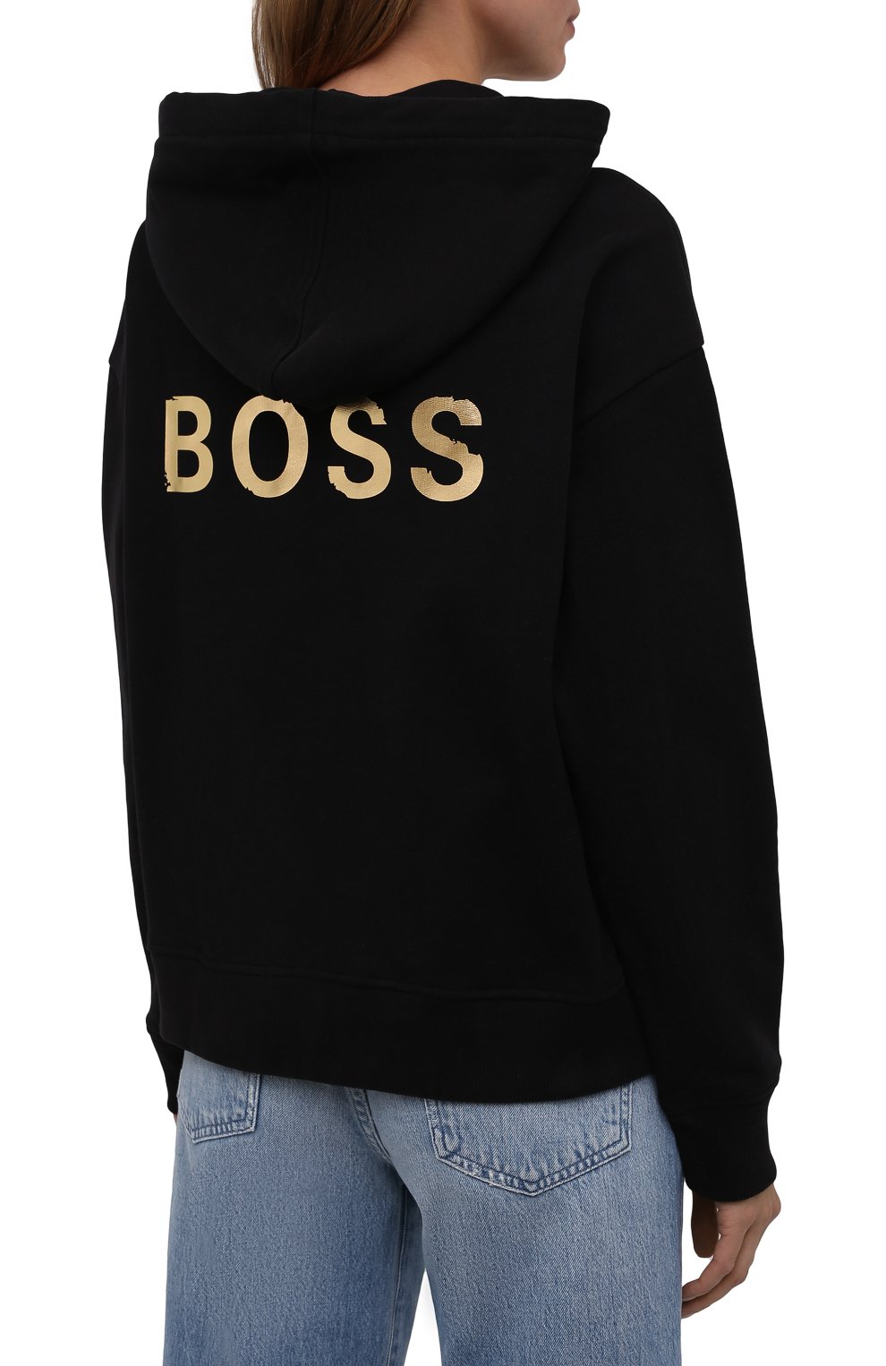 Хлопковое худи BOSS, арт. 50461946, фото 4