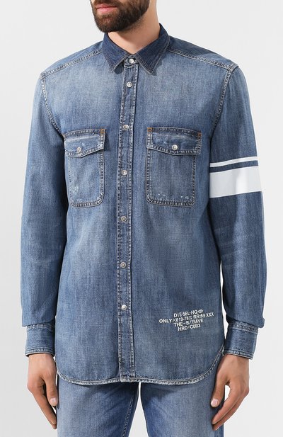 Джинсовая рубашка DIESEL, арт. 00SV5K/069HR, фото 3