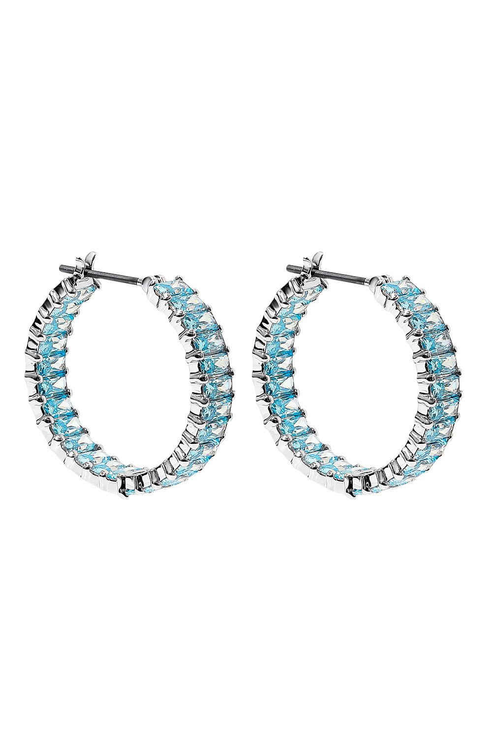 Серьги matrix SWAROVSKI голубого цвета по цене 20950 руб., арт. 5659037, фото 3 Серьги matrix SWAROVSKI, арт. 5659037, фото 3
