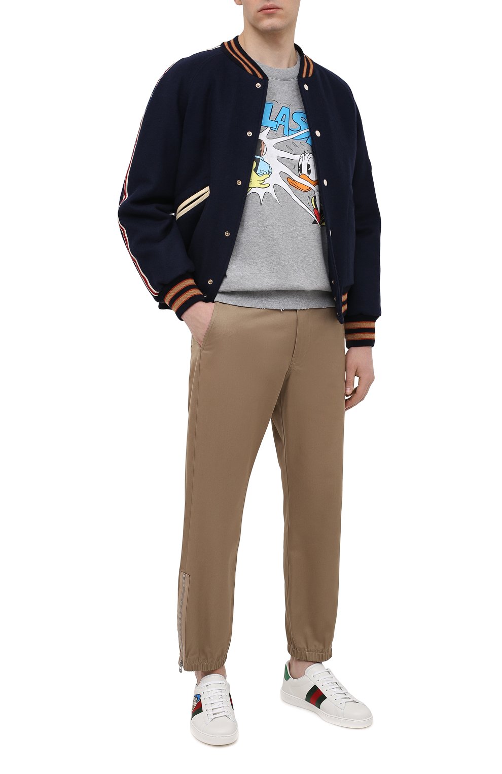 Кожаные кеды ace disney x gucci GUCCI, арт. 649399/1XG60, фото 2