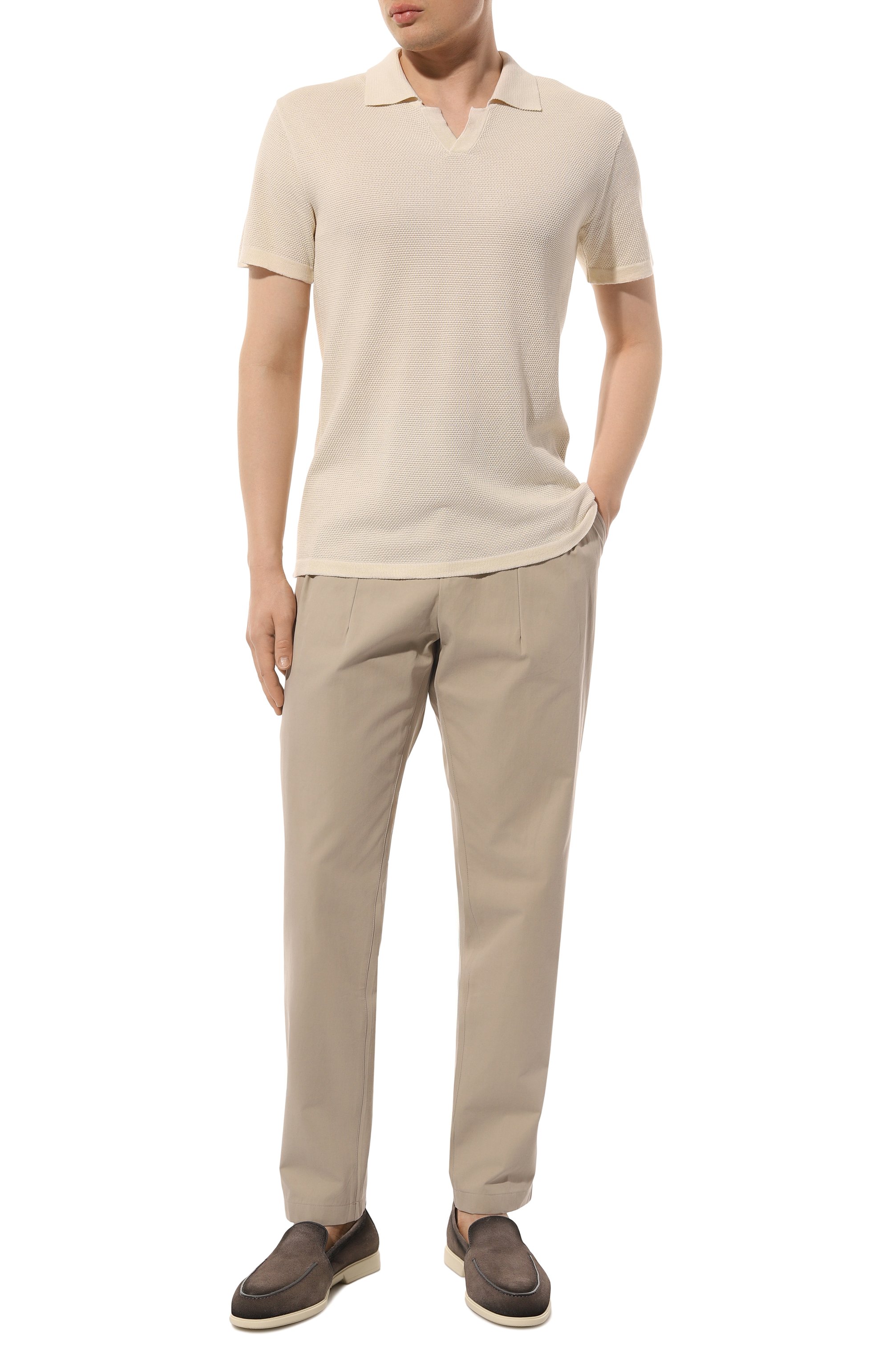 Замшевые лоферы malibu SANTONI, арт. MGAG18777TICSSG5N01, фото 2