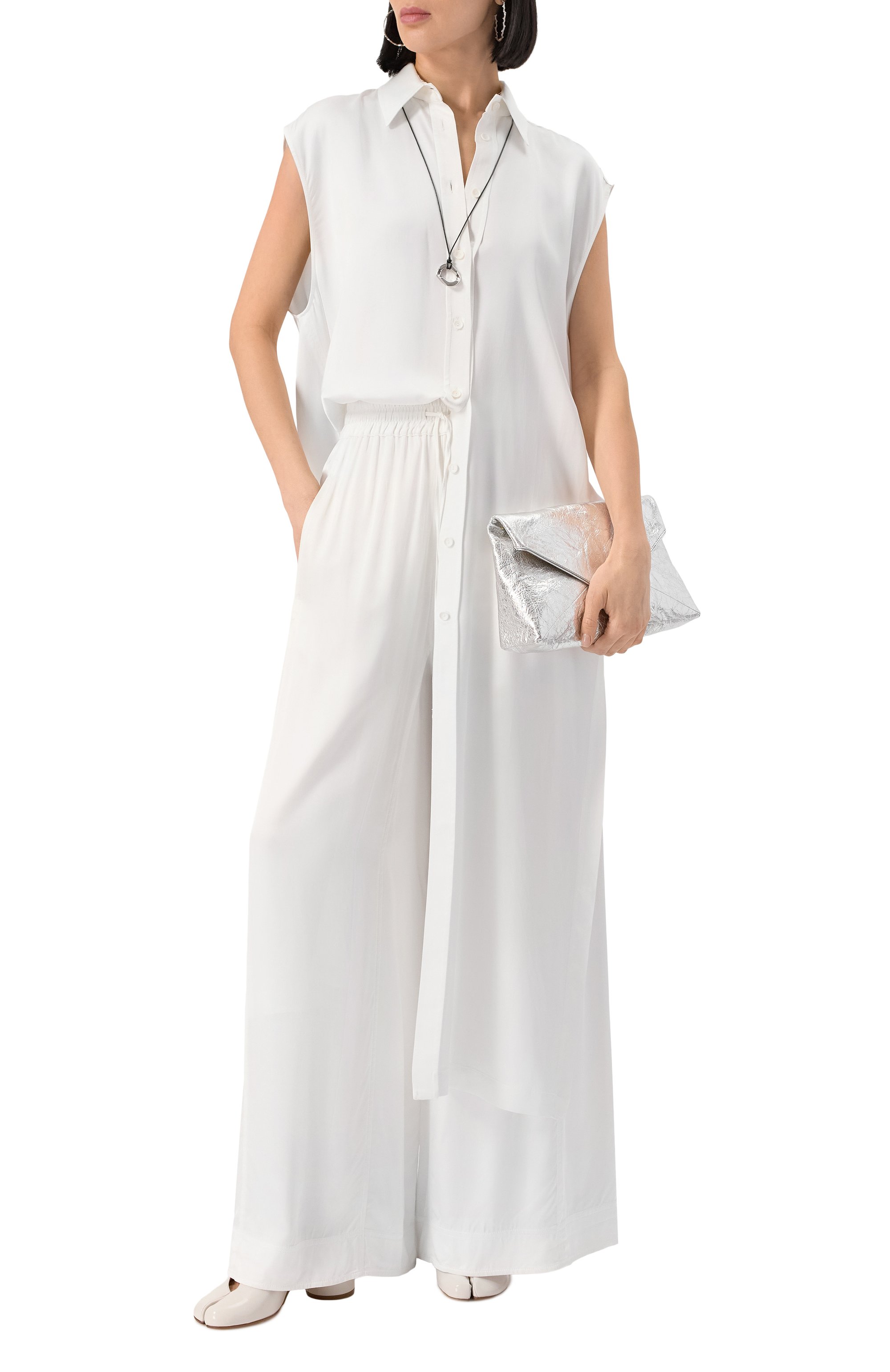 Брюки из вискозы ANDREA YA'AQOV, арт. 25WCAM58, фото 2