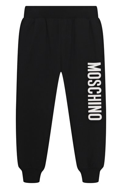 Хлопковые джоггеры MOSCHINO, арт. HUP08G/LDA11/4-8