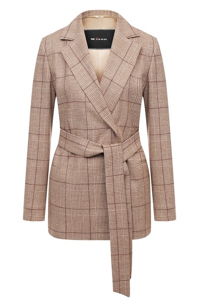 Женский шерстяной жакет KITON, арт. D50519K05T13