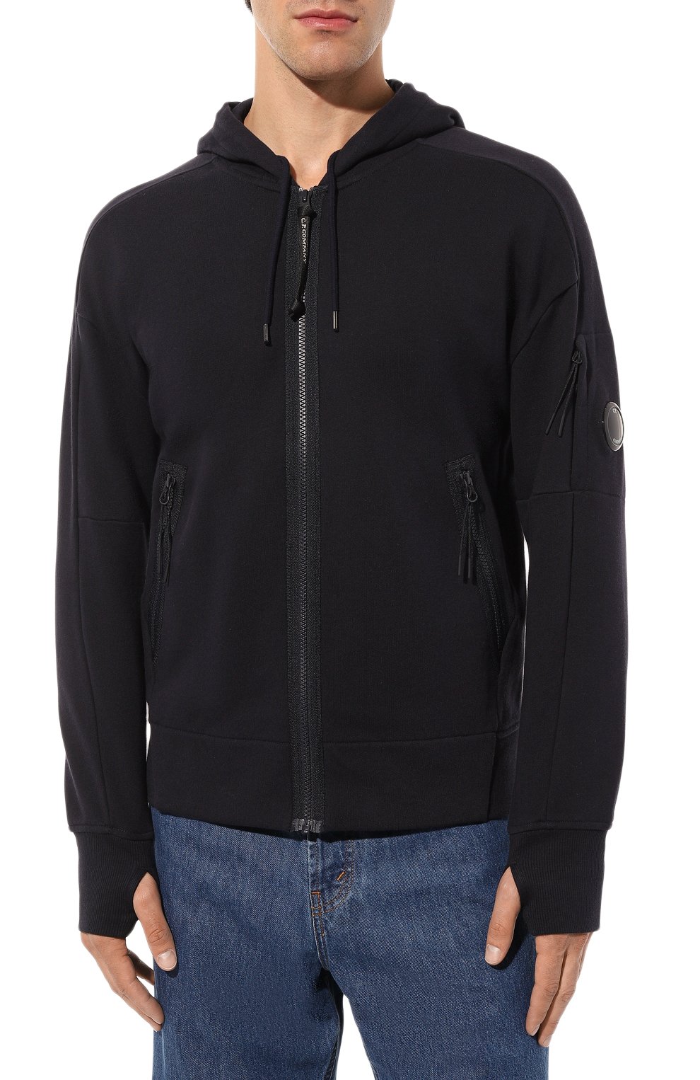 Хлопковая толстовка C.P. COMPANY, арт. 15CMSS400A005086W, фото 3