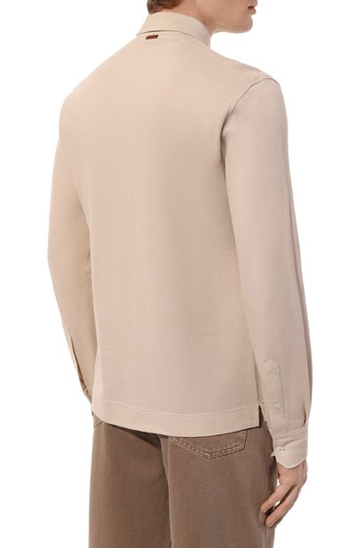 Хлопковое поло ZEGNA, арт. UD392A7/D757, фото 4