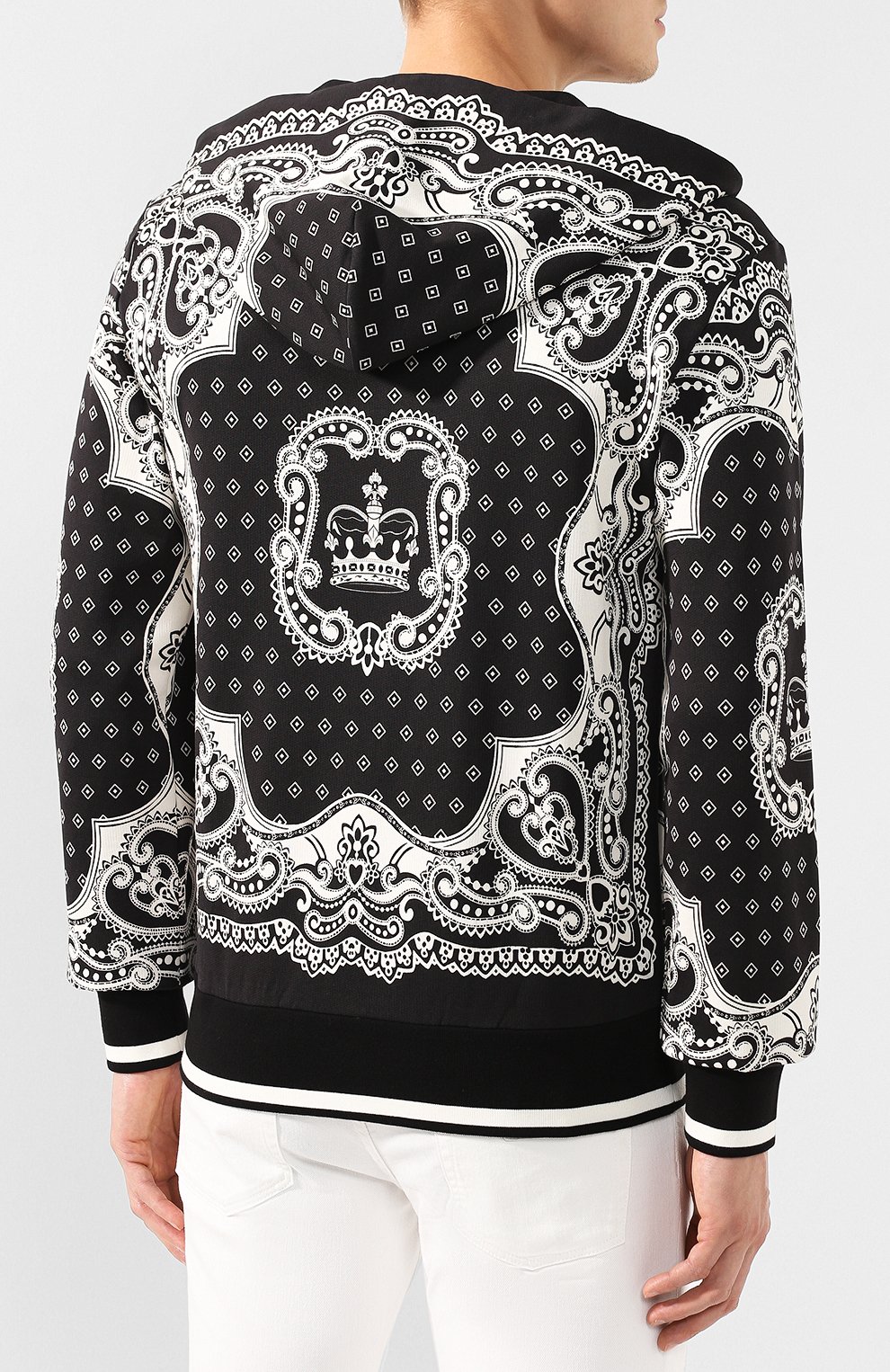 Хлопковая толстовка DOLCE & GABBANA, арт. G9QW4T/FI7IP, фото 4