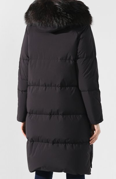 Пуховик с капюшоном MOORER, арт. ENIA-STP/A19D530ST0P, фото 4