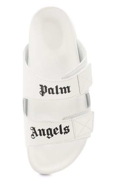 Кожаные шлеп�анцы PALM ANGELS, арт. PWIA023S20LEA0010110, фото 5