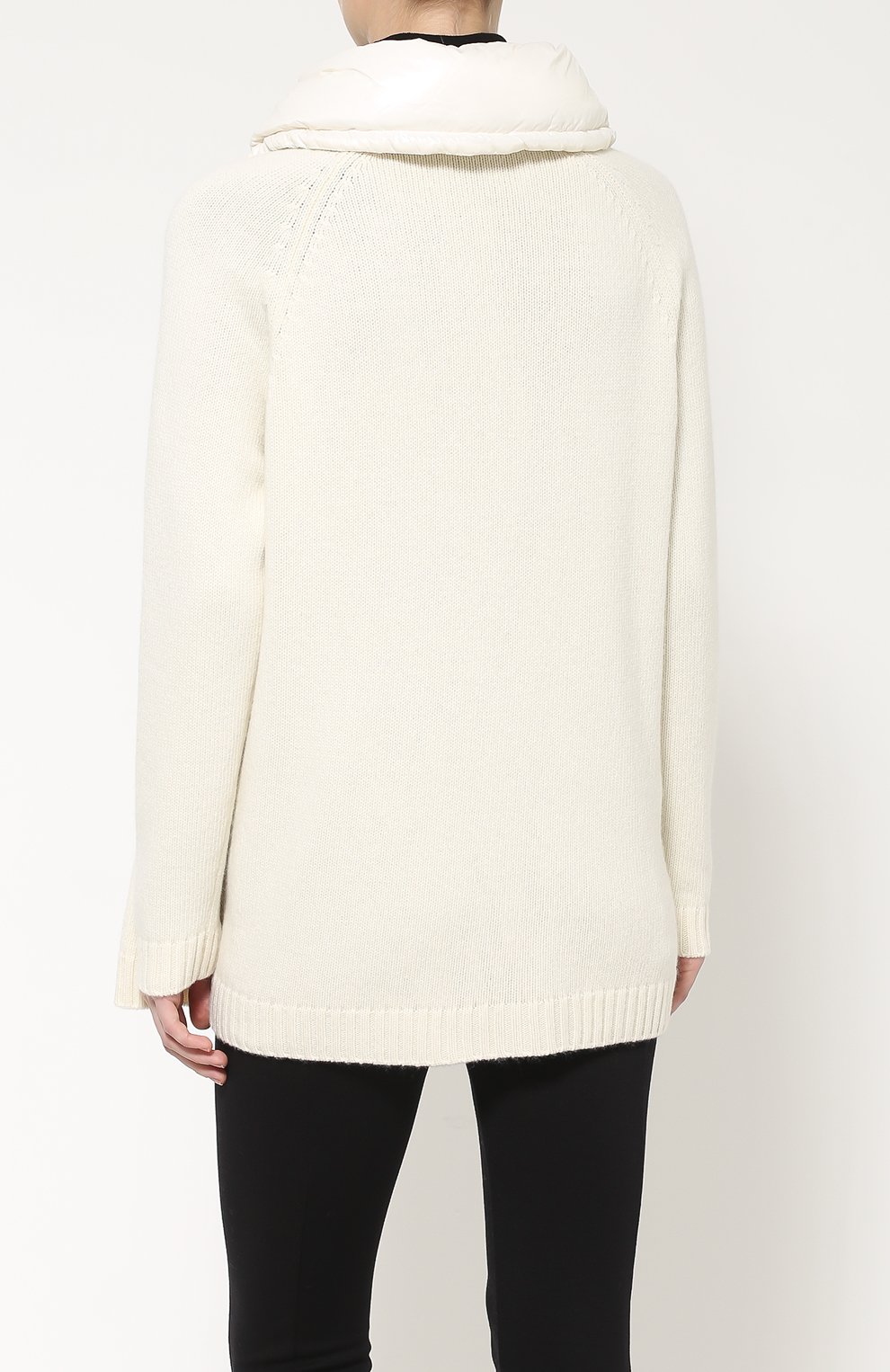 Свитер с карманами и высоким пуховым воротником MONCLER, арт. B2-093-92882-00-95112, фото 4