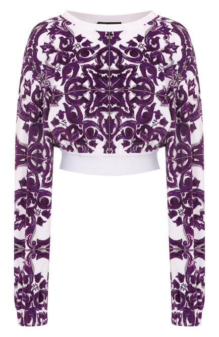 Женский хлопковый свитшот DOLCE & GABBANA, арт. F9R09T/HJMP9