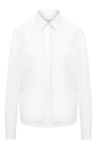 Женская хлопковая рубашка DRIES VAN NOTEN, арт. 202-10711-1221