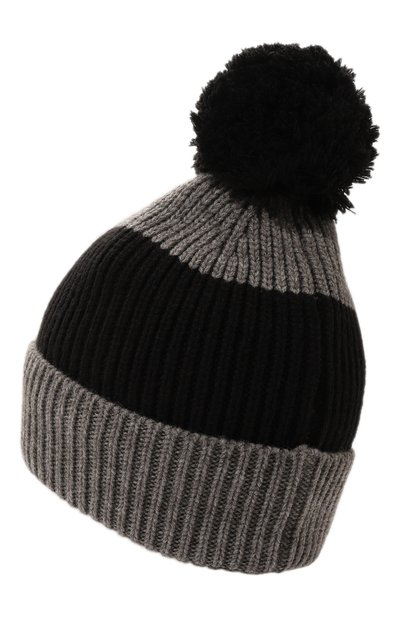 Шапка DIRK BIKKEMBERGS серого цвета по цене 4505 руб., арт. BKCP00663K, фото 2 Шапка DIRK BIKKEMBERGS, арт. BKCP00663K, фото 2