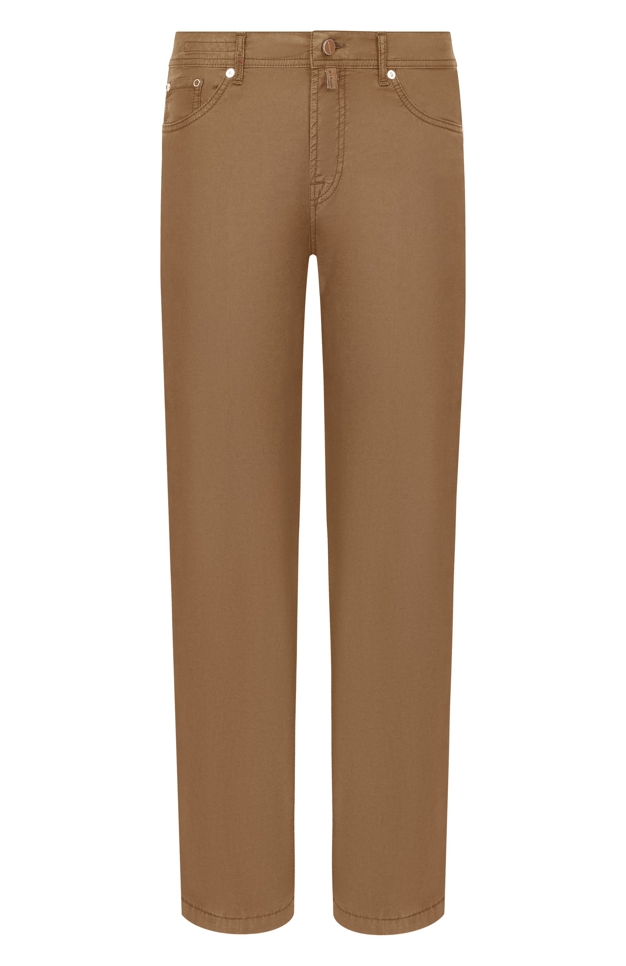 Брюки из хлопка и лиоцелла KITON, арт. UPNJS1K0610H, фото 1