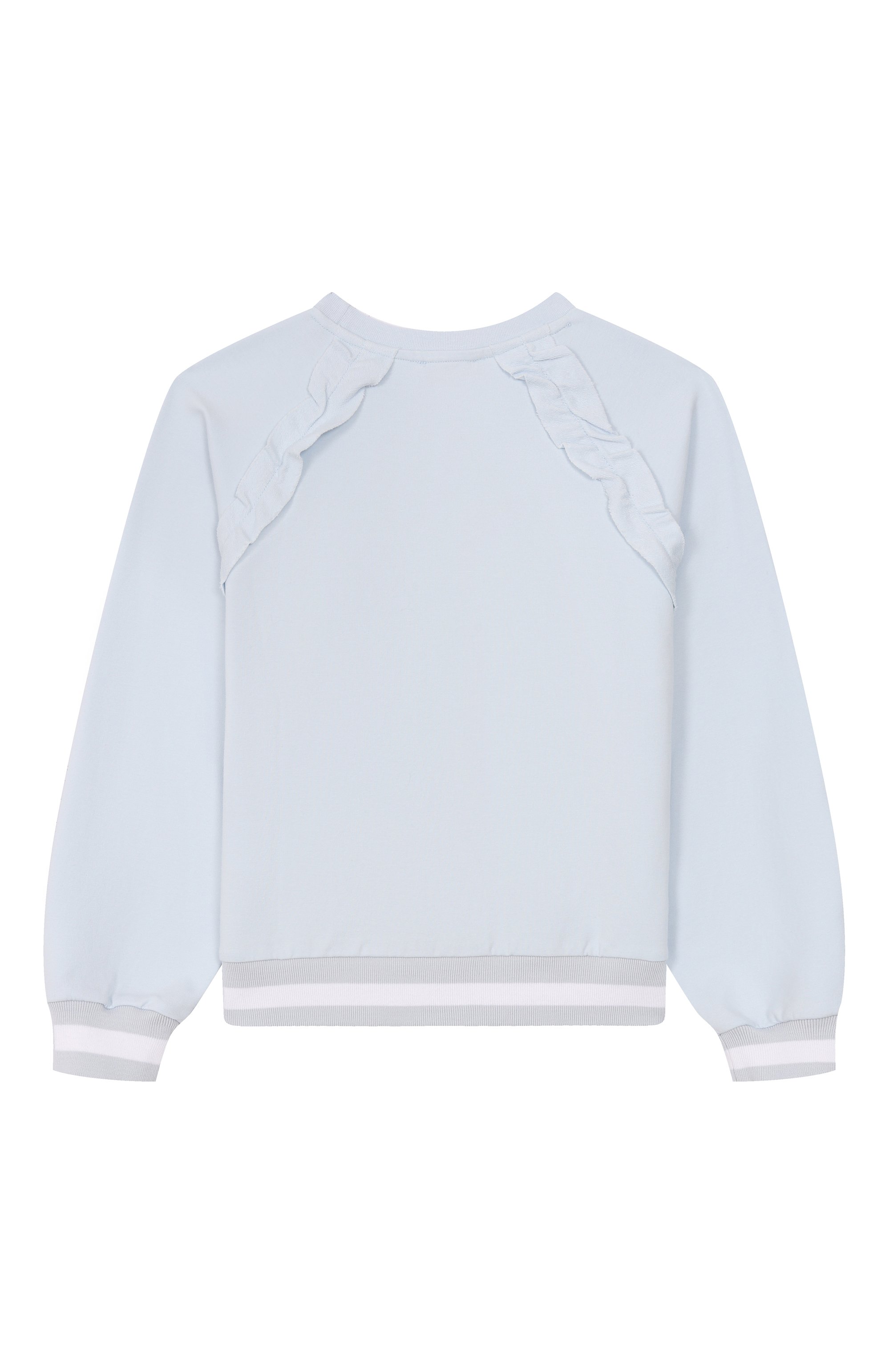 Хлопковый свитшот MONNALISA, арт. 19E616RU, фото 2