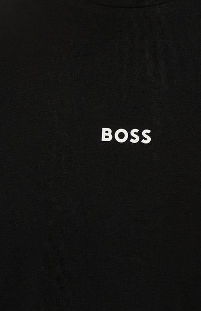 Хлопковая футболка BOSS ORANGE, арт. 50473278, фото 5