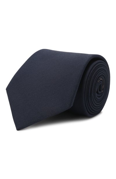 Мужской галстук из шелка и льна BRIONI, арт. 061D00/P1451