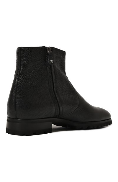 Кожаные сапоги ARTIOLI, арт. 06P012/BIS/S0FT KID/FABRIC 89G, фото 5