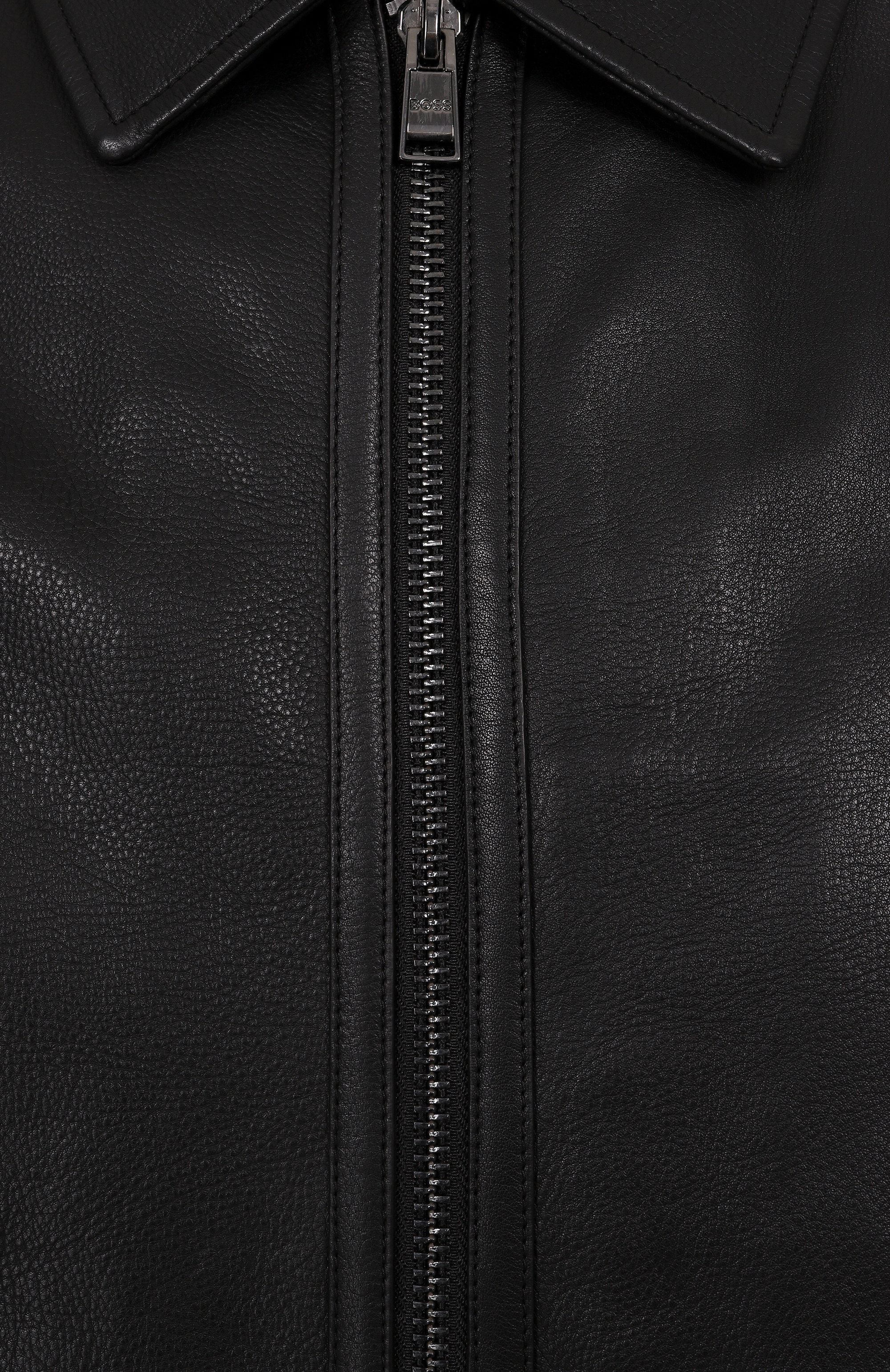 Кожаный бомбер BOSS, арт. 50532807, фото 6