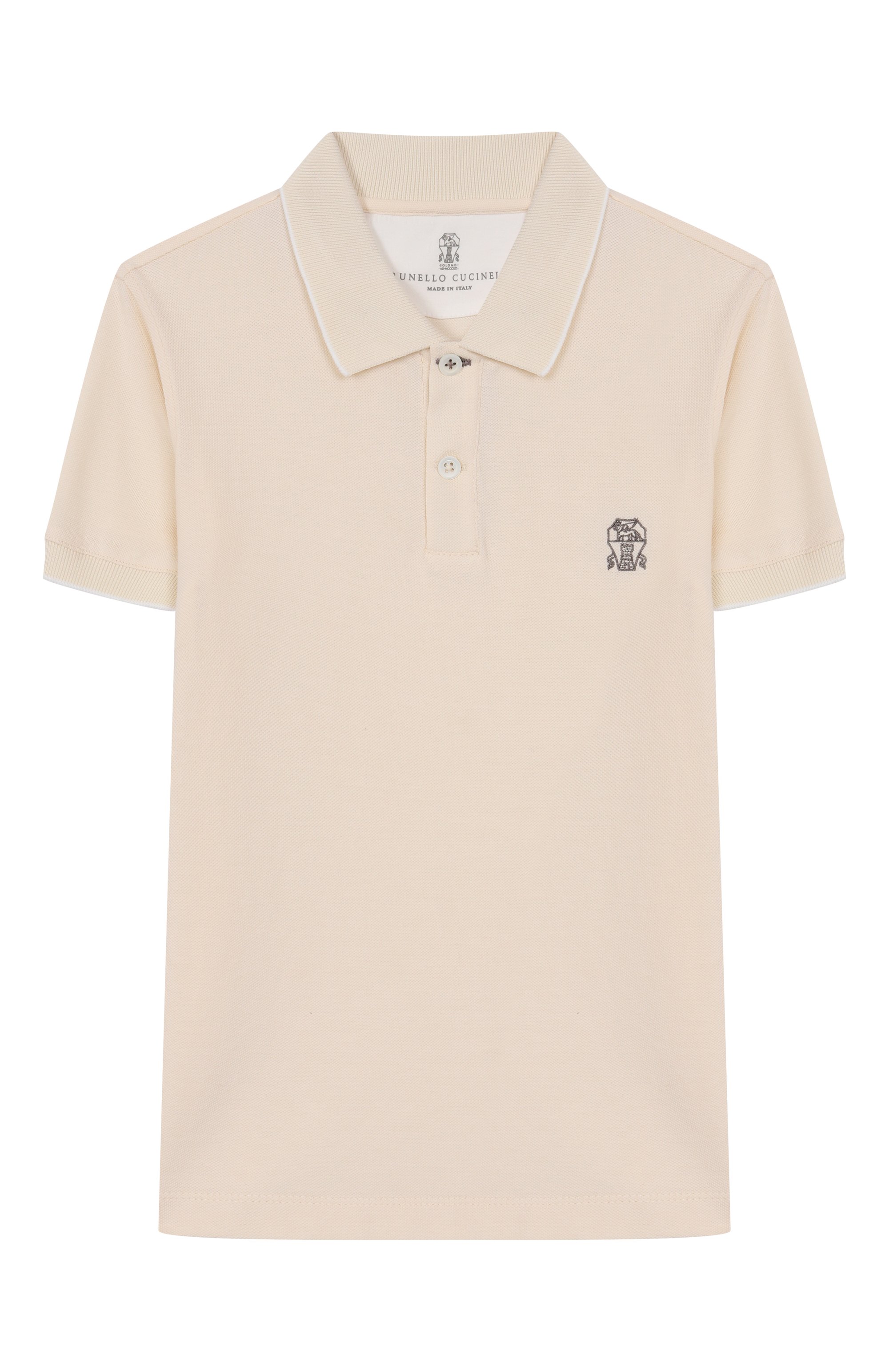 Хлопковое поло BRUNELLO CUCINELLI, арт. BE854T315B, фото 1