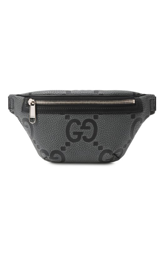 Поясная сумка Jumbo GG small Gucci 658582/AAEB9 Серый 658582/AAEB9