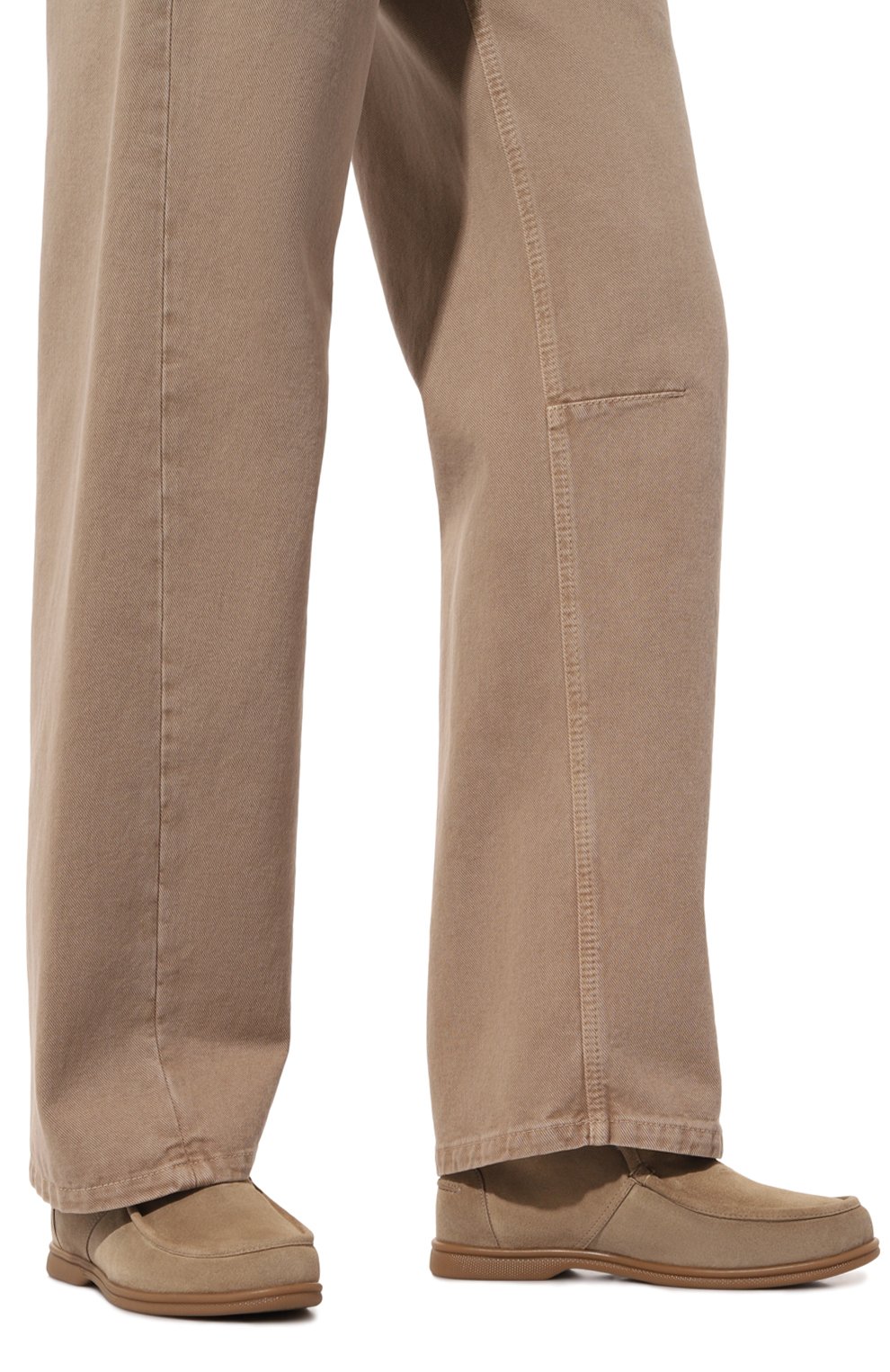 Замшевые ботинки YVES SALOMON, арт. 25WAC605XXMLCV, фото 3