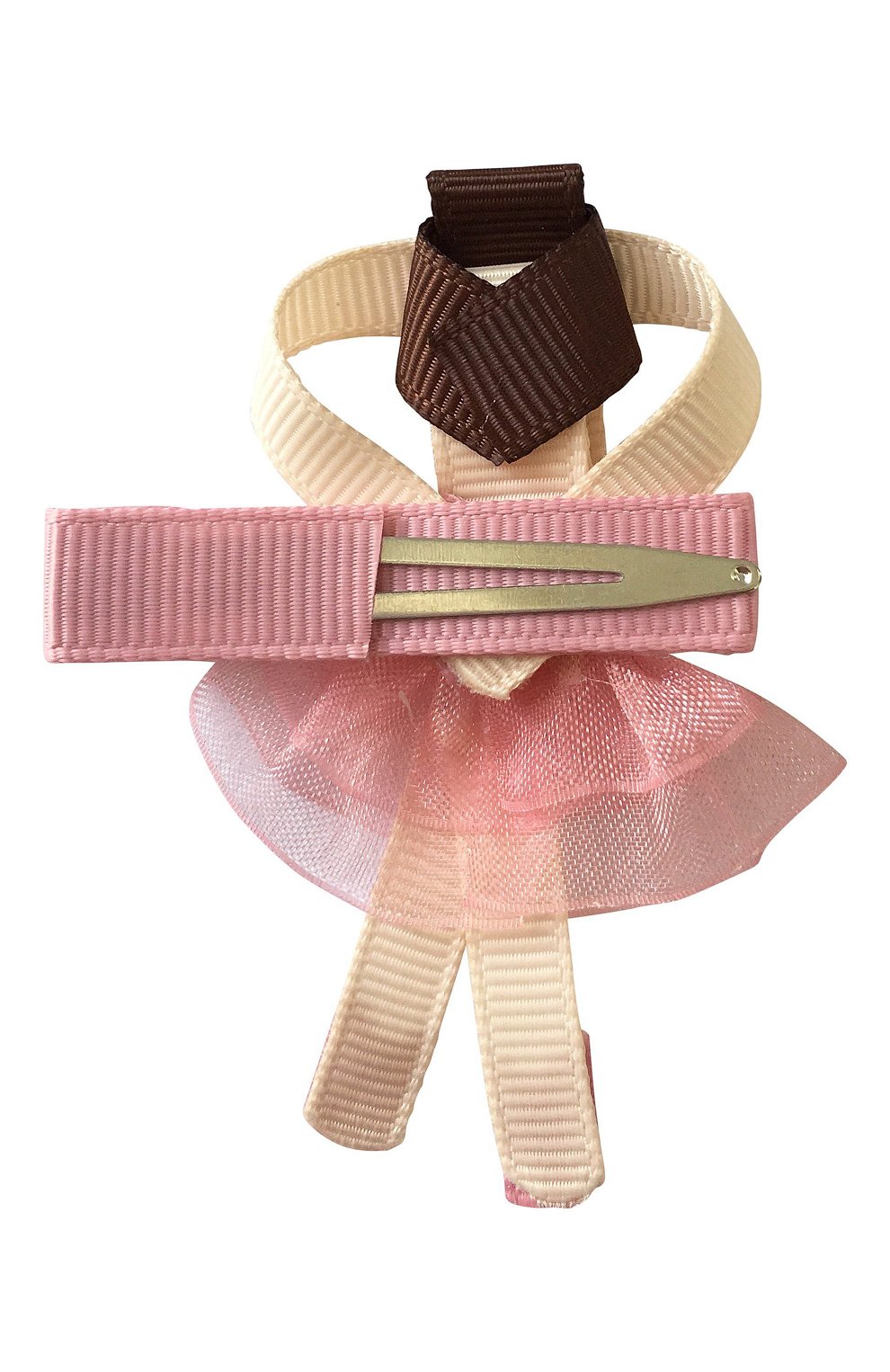 Заколка-зажим MILLEDEUX розового цвета по цене 1380 руб., арт. 158-BC-01, фото 2 Заколка-зажим MILLEDEUX, арт. 158-BC-01, фото 2