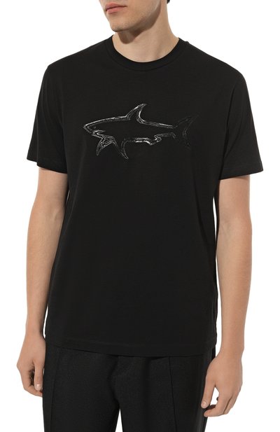 Хлопковая футболка PAUL&SHARK, арт. 12311633, фото 3