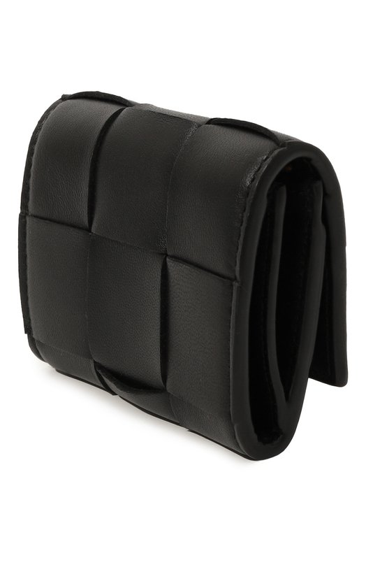 Кожаное портмоне Bottega Veneta 708592/VCQC4 Чёрный  708592/VCQC4 Фото 2