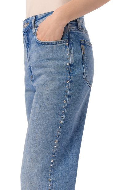 Джинсы stevie PAIGE голубого цвета по цене 64350 руб., арт. 1R56635-C986, фото 5 Джинсы stevie PAIGE, арт. 1R56635-C986, фото 5