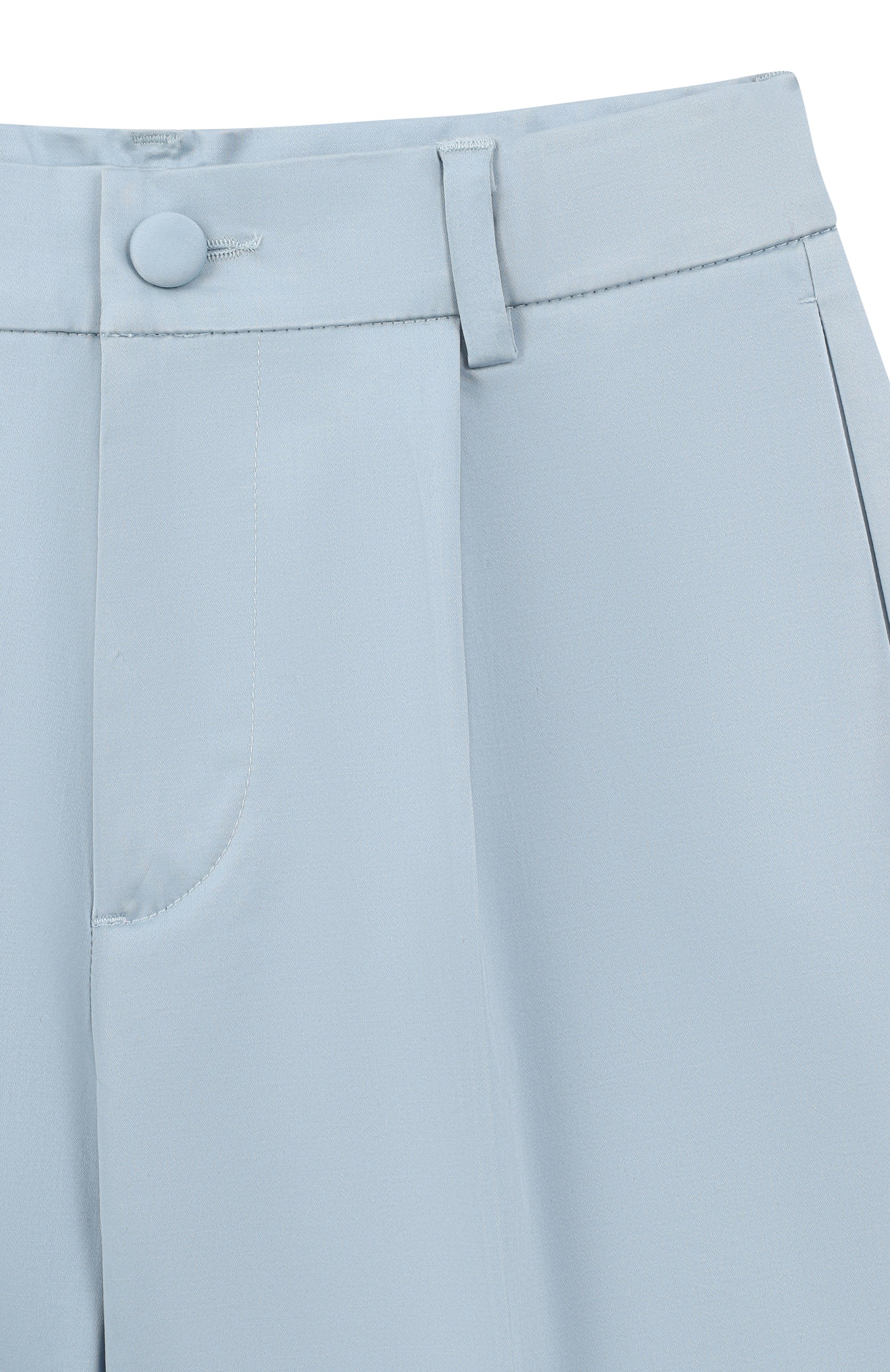 Хлопковые шорты N21 голубого цвета по цене 17300 руб., арт. N210AE/N0466, фото 3 Хлопковые шорты N21, арт. N210AE/N0466, фото 3