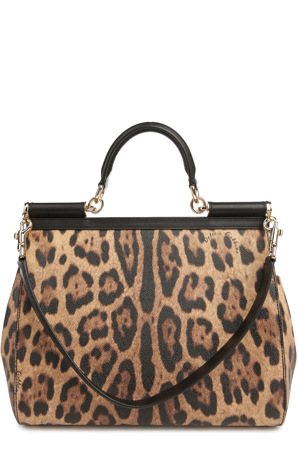Сумка sicily large с леопардовым принтом DOLCE & GABBANA, арт. 0116/BB6015/A7158, фото 2