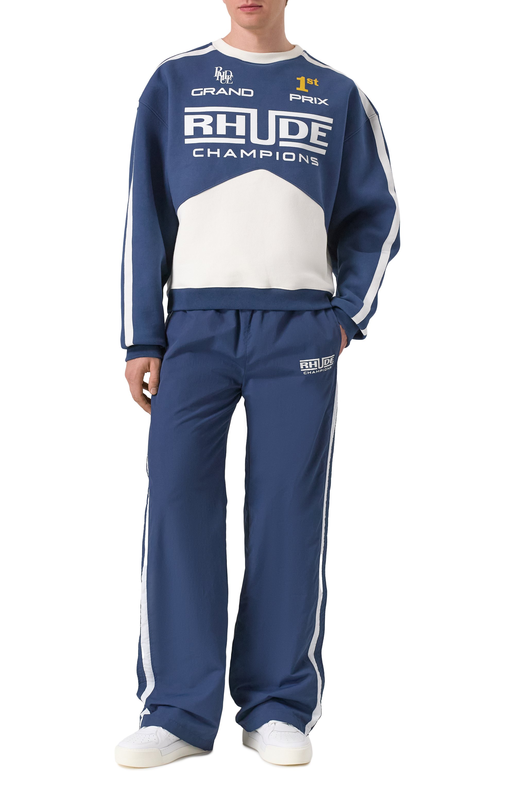 Хлопковый свитшот RHUDE, арт. RHPS25ST06012, фото 2