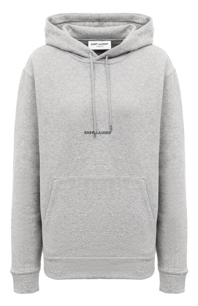 Женский хлопковое худи SAINT LAURENT, ар т. 709869