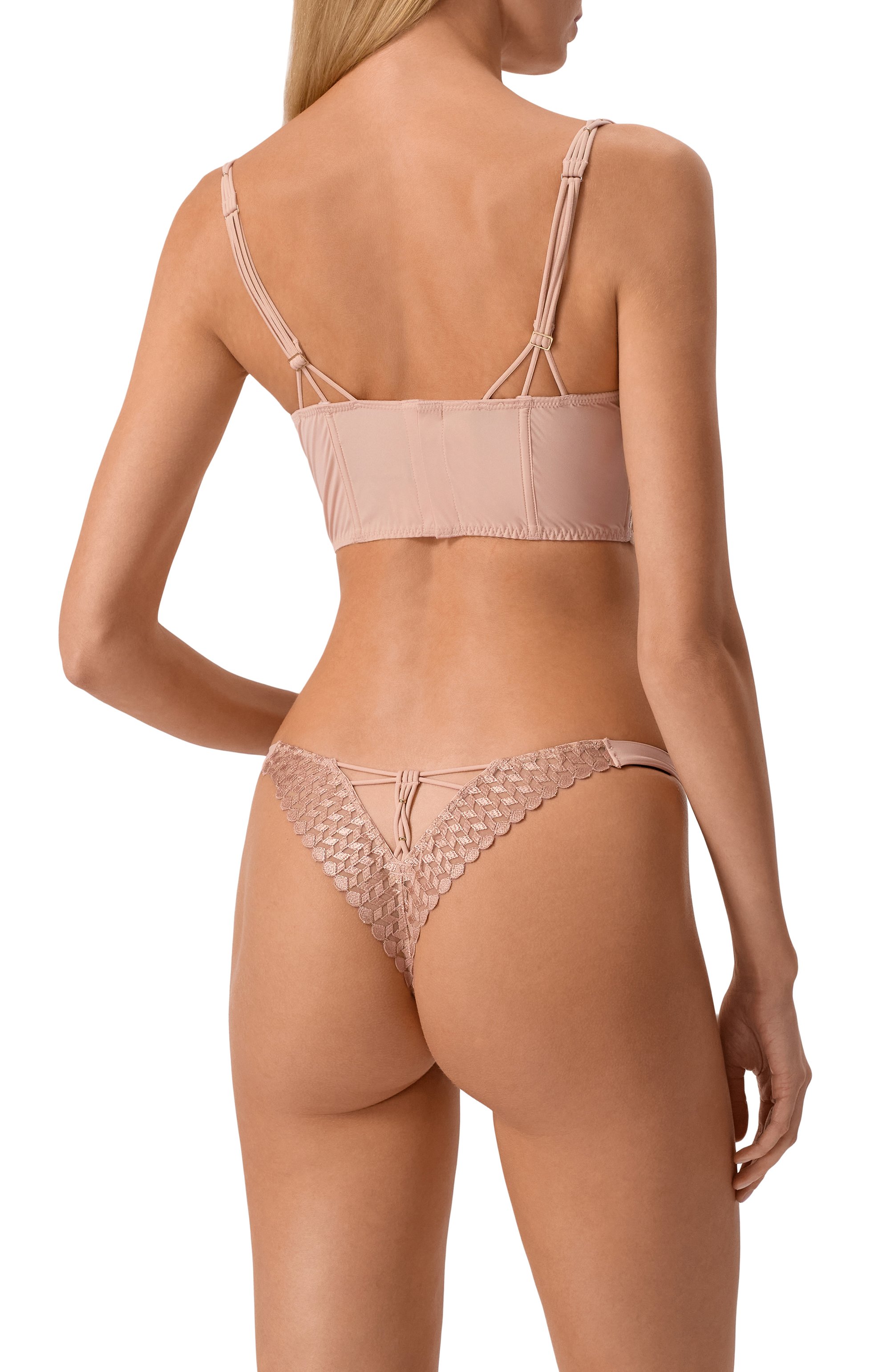 Бюстье LIVY бежевого цвета по цене 31960 руб., арт. 654157116, фото 3 Бюстье LIVY, арт. 654157116, фото 3