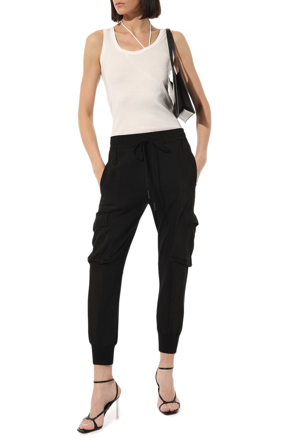 Хлопковые джоггеры ANDREA YA'AQOV, арт. 23WVIF17, фото 2