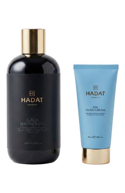 Женского набор calm «уход для тела и рук» (50+250ml) HADAT COSMETICS, арт. 7298014870693