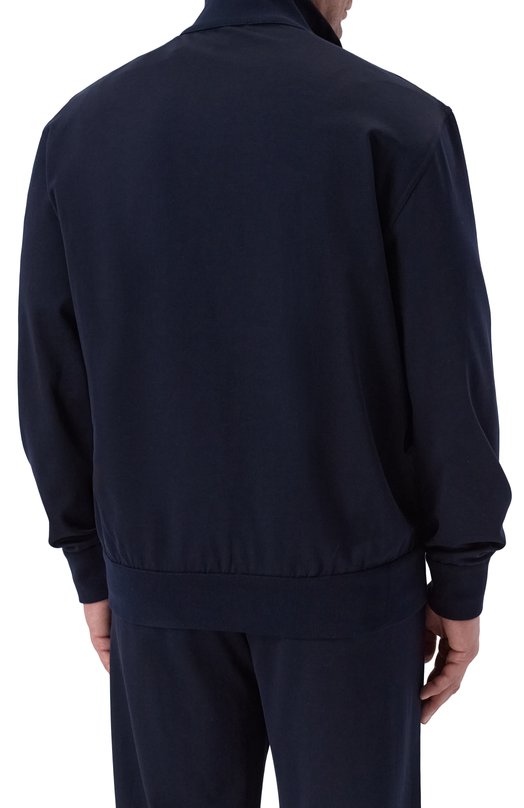 Спортивный костюм из хлопка и шерсти Kiton UMJ002403 Синий  UMJ002403 Фото 3