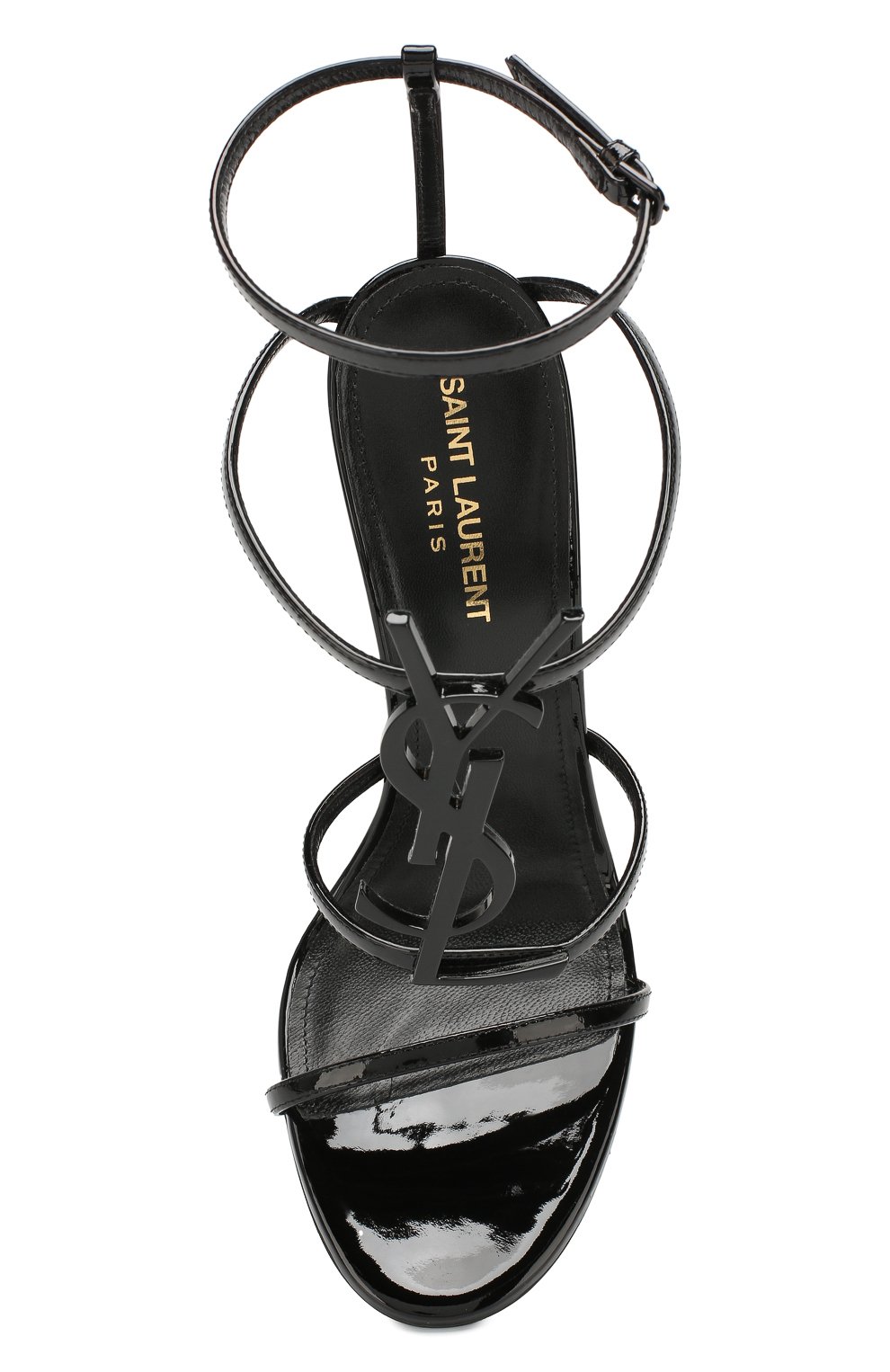 Кожаные босоножки cassandra SAINT LAURENT, арт. 535815/0NPVV, фото 5