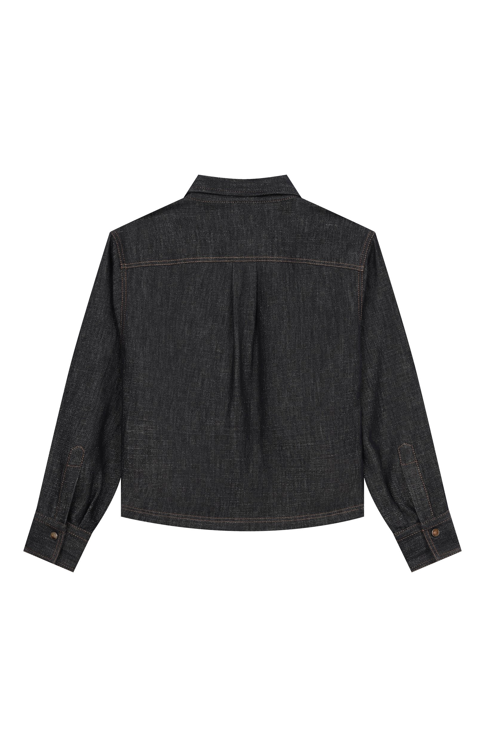 Джинсовая рубашка BRUNELLO CUCINELLI, арт. BB148C874B, фото 2