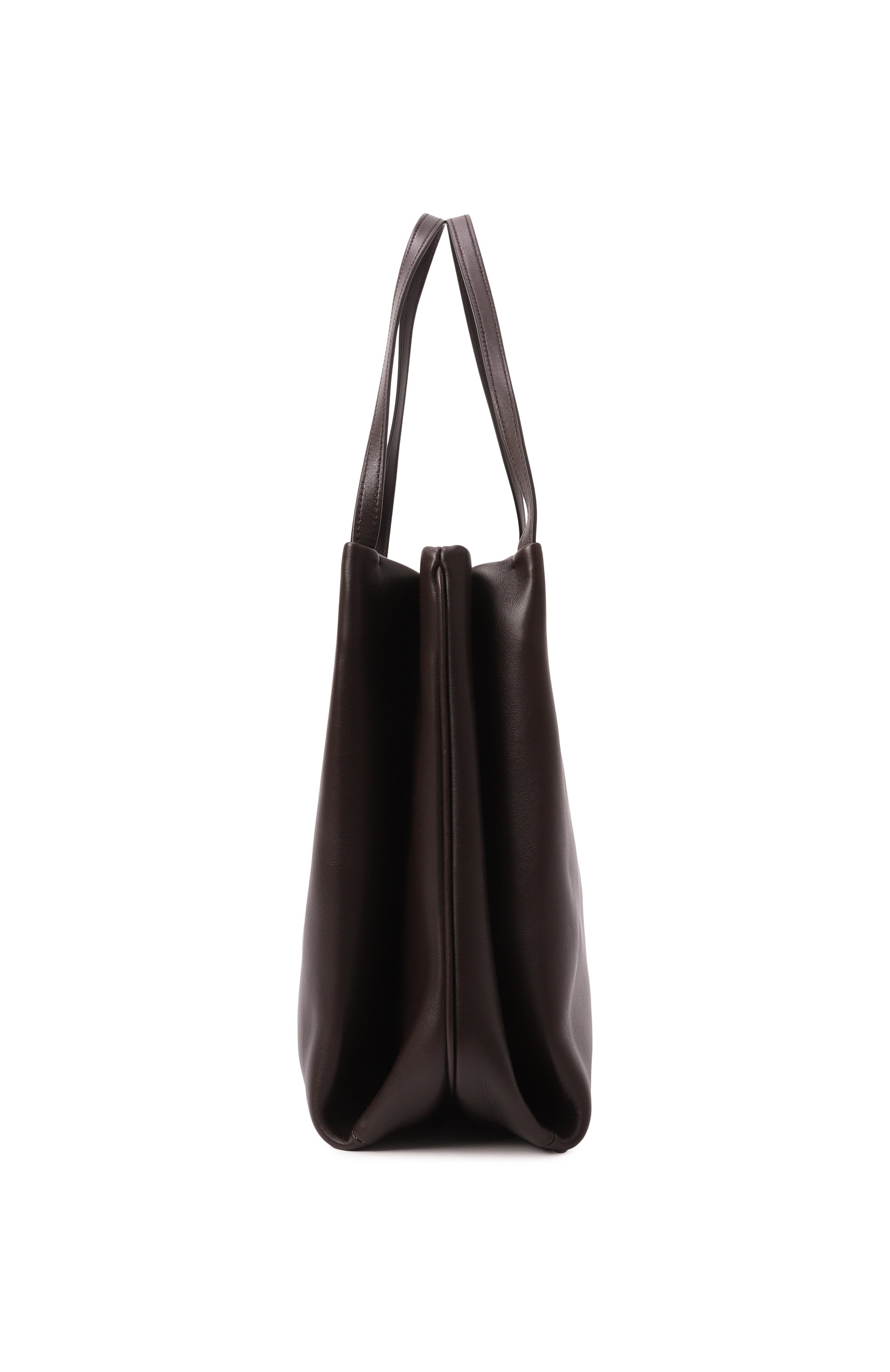 Сумка-тоут FERRAGAMO темно-коричневого цвета по цене 261500 руб., арт. 219804/780875, фото 4 Сумка-тоут FERRAGAMO, арт. 219804/780875, фото 4