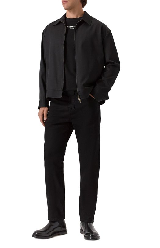 Джинсы Balmain FH1MI083/DF88 Чёрный  FH1MI083/DF88 Фото 2