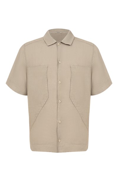 Мужская льняная рубашка TRANSIT, арт. CFUTRCV312