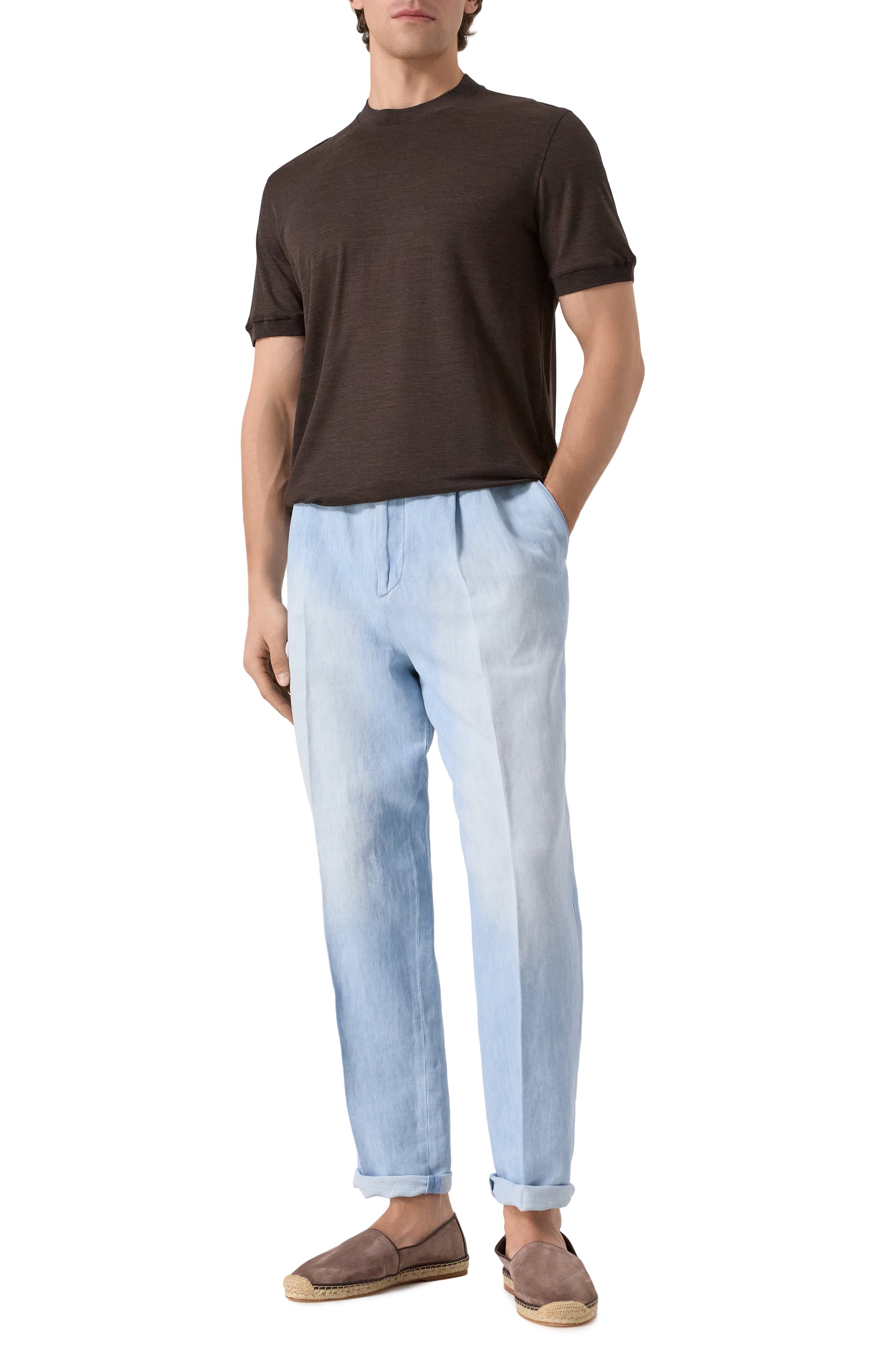 Шерстяная футболка CANALI, арт. T0894/MJ02248, фото 2