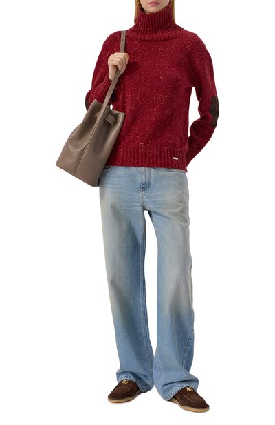 Замшевые лоферы DOLCE & GABBANA, арт. CP0182/A3G52, фото 2