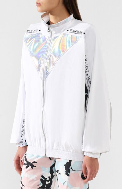 Куртка на молнии FORTE DEI MARMI COUTURE разноцветного цвета по цене 67350 руб., арт. FDMC SS19 6219, фото 3 Куртка на молнии FORTE DEI MARMI COUTURE, арт. FDMC SS19 6219, фото 3