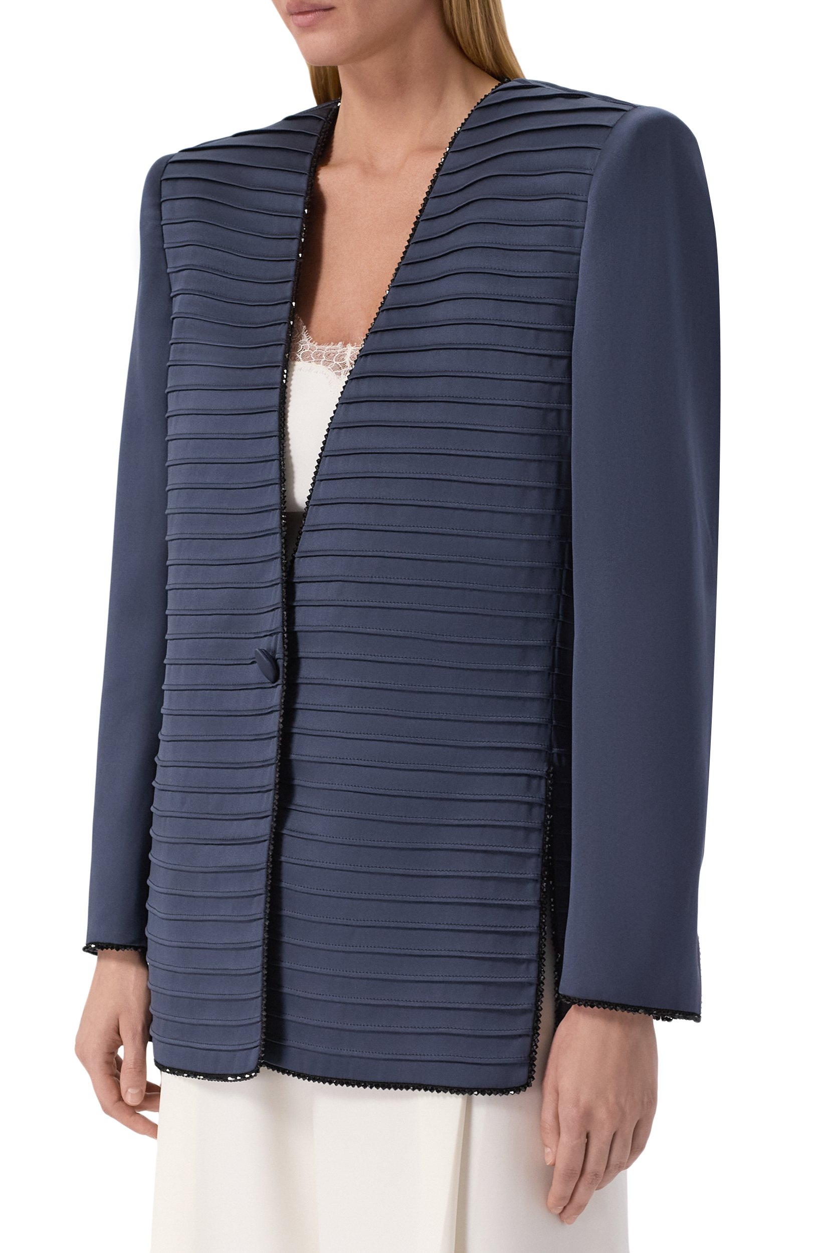 Шелковый жакет GIORGIO ARMANI, арт. GW004385/AF31286, фото 3